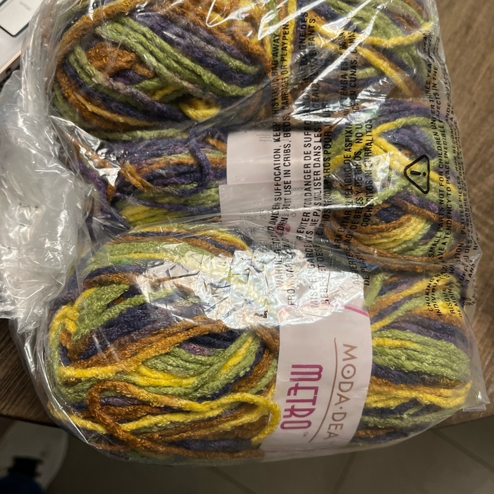Multi-Color Yarn for Home Art Projects
